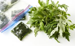 【よもぎの保存】ペーストにして冷凍が便利！約1ヵ月美味しさキープ