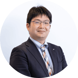 ニチレイフーズの万博担当の原山高輝さん