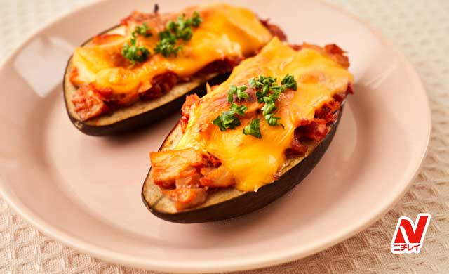 なすのチーズ焼きの写真