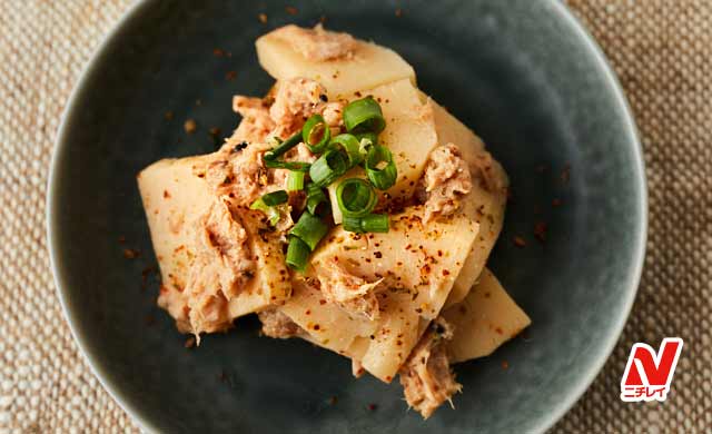 たけのこのめんつゆバターの写真