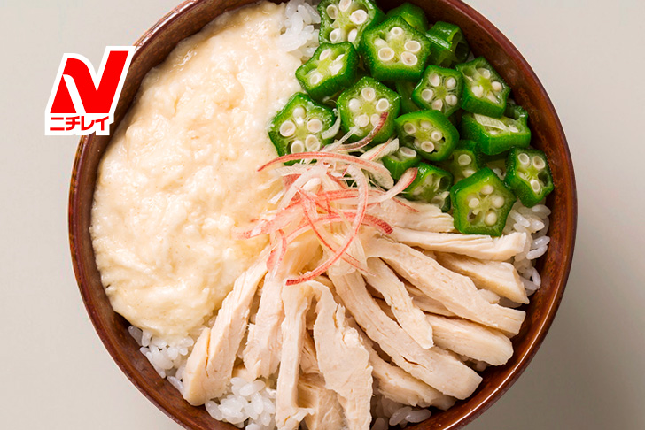 ヘルシー三色丼