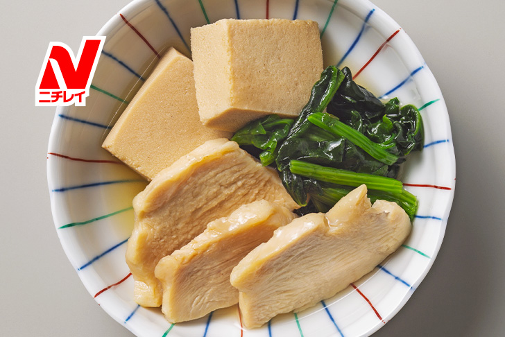 高野豆腐と鶏の含め煮