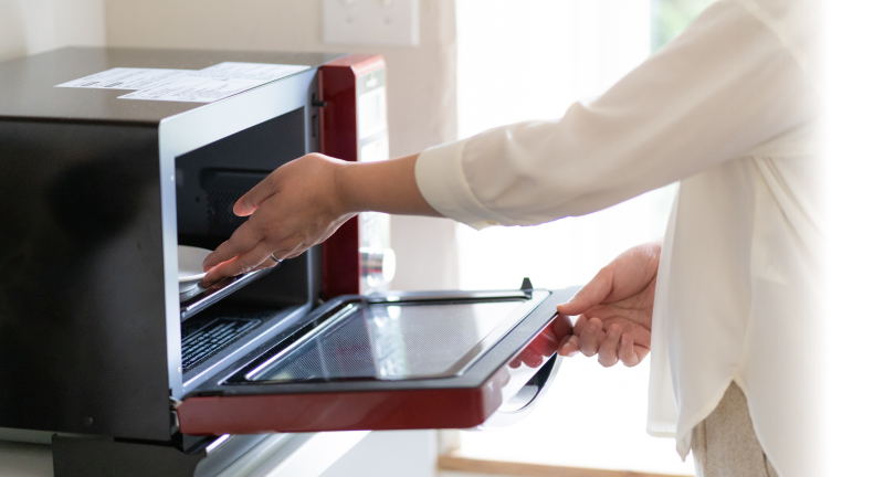レンジで専門店の味