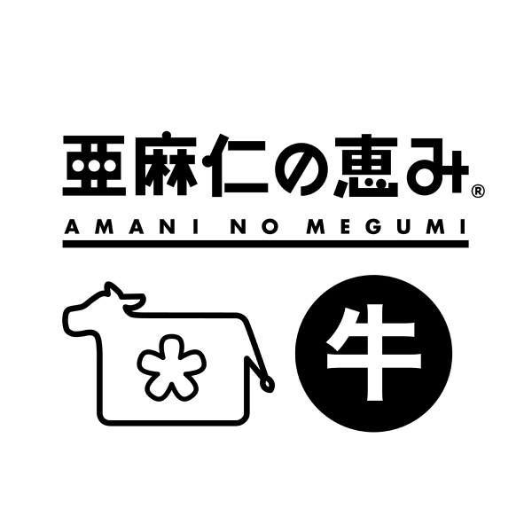 亜麻仁の恵み&reg;︎ 牛 ロゴ
