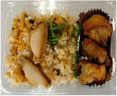 当日提供されたお弁当