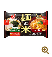 麺と米 ぶっかけうどん＆カツ丼