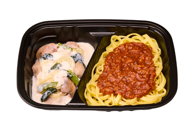 三ツ星プレート® チキンのクリーム仕立て＆ボロネーゼ - 商品情報